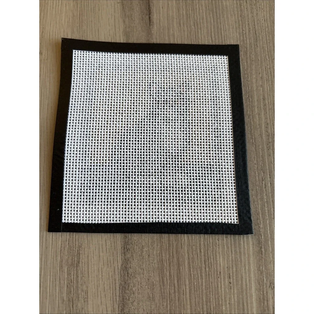 Black White Tuxedo Cat Handmade Cross Stitch 5.5